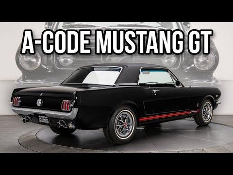 Correctly Restored A-code 1966 Ford Mustang GT 289 V8 C4 Auto - FOR SALE #Video