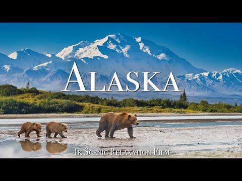 Alaska 4K - Scenic Relaxation Film With Calming Music #Video