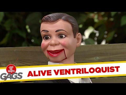 Ventriloquist's Dummie Comes ALIVE !