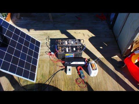 How to build a portable solar power station for camping, boating, off grid living