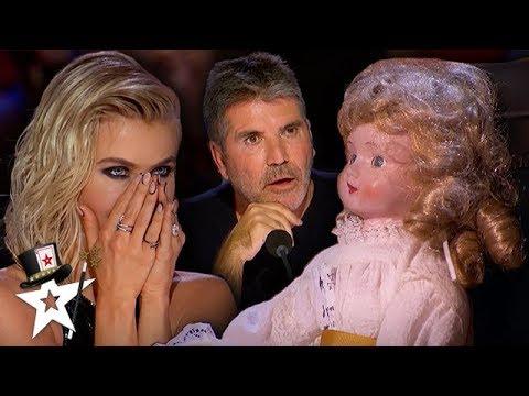 Judge Gets Possessed By Haunted Doll on America's Got Talent | Magicians Got Talent