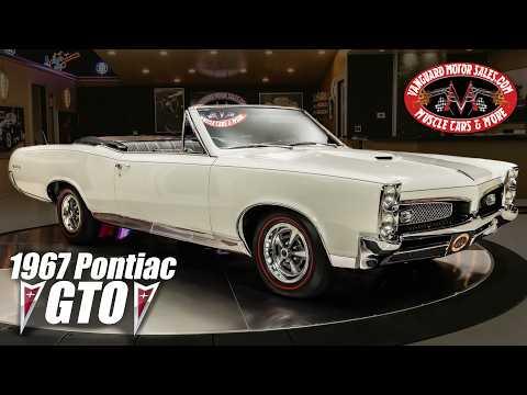 1967 Pontiac GTO Convertible #Video