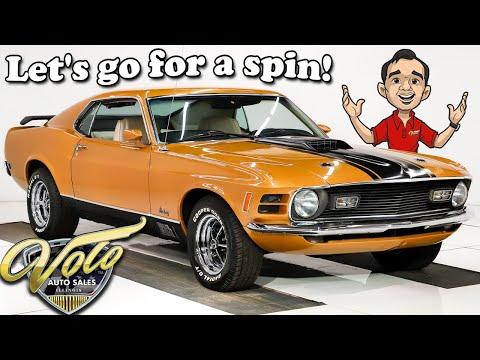 1970 Ford Mustang Mach 1 for sale at Volo Auto Museum #Video