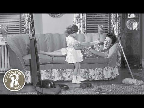 House Chores in the 1950s - A Photo Album of Life in America #Video