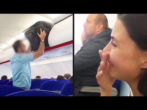 The Dumbest Plane Passenger | Your Daily Dose Of Internet #Video