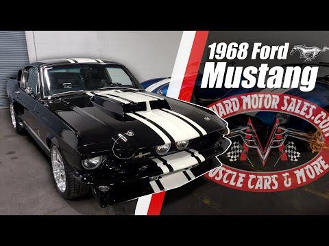 1968 Ford Mustang Fastback Restomod For Sale Vanguard Motor Sales #Video