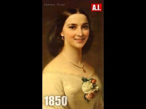 Southern Belle c.1850 Brought To Life (AI) #shorts #Video