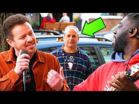 People Completely FREEZE When Random Guy Sings THIS #Video