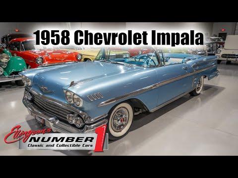 1958 Chevrolet Impala Convertible #Video