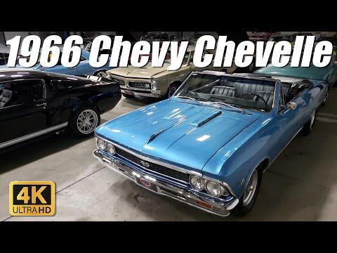 1966 Chevrolet Chevelle SS Convertible For Sale Vanguard Motor Sales #Video