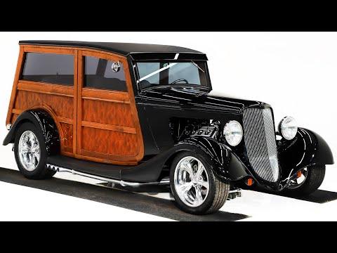 1933 Ford Custom Woody  #Video