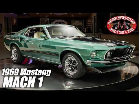 1969 Ford Mustang Mach 1 R Code #Video
