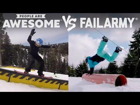 Wipeout or Win? | People Are Awesome Vs. FailArmy Video!