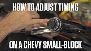 DIY | How to adjust timing - 350 Chevy small-block