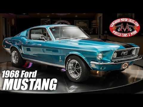 1968 Ford Mustang Fastback GT R-Code 428CJ #Video