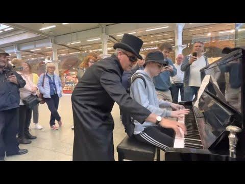 Unexpected Boogie Jam Causes Passenger Delight #Video