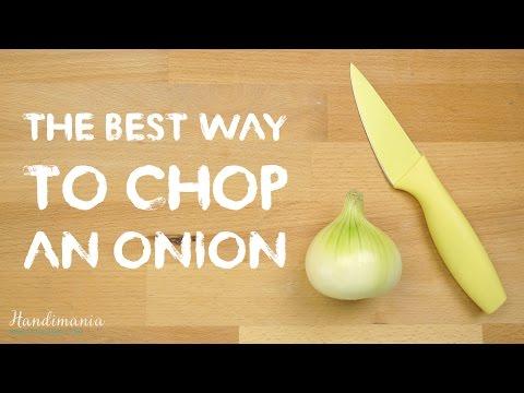The Best Way To Chop An Onion