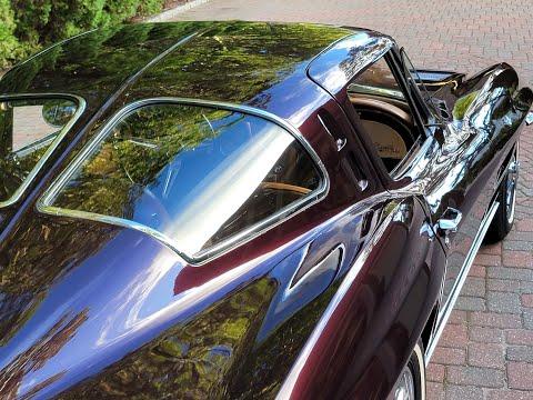 Beautiful 1963 Corvette Split Window For Sale~327/340hp~4 Speed~P/ Windows~2,200 Miles on the Resto!