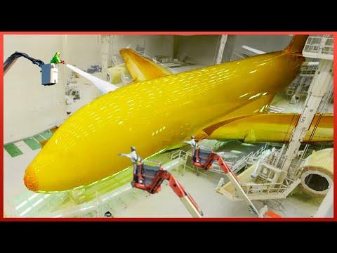 Commercial Plane Full Restoration Process | Assembling an Aircraft Step by Step #Video