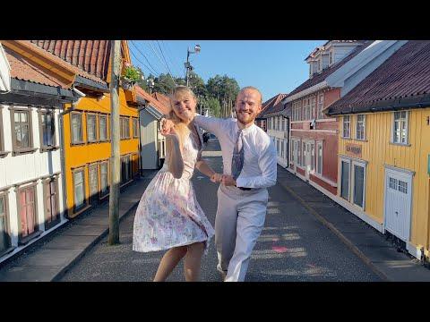 Dancing Boogie Woogie in a MINIATURE TOWN! - Sondre & Tanya #Video