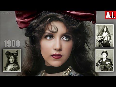 Timeless Beauties From 100 Years Ago Brought To Life #Video