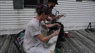 untitled song with musical saw - Chris Rodrigues & Abby the Spoon Lady