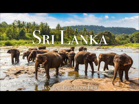Sri Lanka 4K - Scenic Relaxation Film With Calming Music #Video