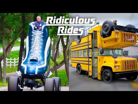 The 'Wackiest' Cars On The Planet | RIDICULOUS RIDES #Video