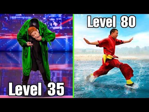 Amazing Skills From Level 1 to Level 100... #Video