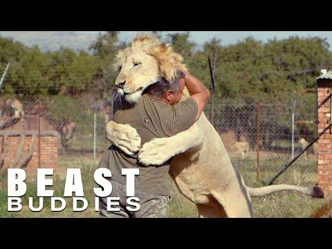 The Man Who Cuddles Lions