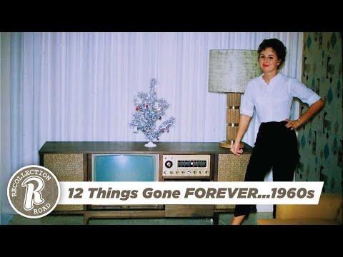 12 Things Gone FOREVER...1960s - Life in America #Video