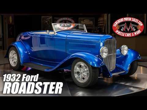 1932 Ford Roadster Dearborn Deuce Street Rod #Video