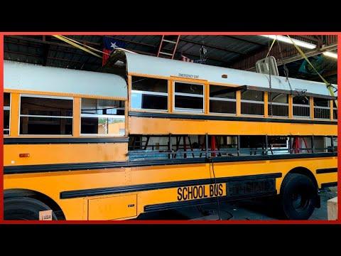 DIY School Bus Conversion to an Amazing Off-Grid Home #Video