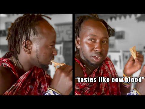 African Tribe tries Pizza for the First Time. Your Daily Dose Of Internet. #Video