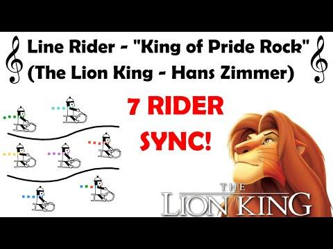 Line Rider #29 - The Lion King, 'King of Pride Rock' (Hans Zimmer) #Video #Video