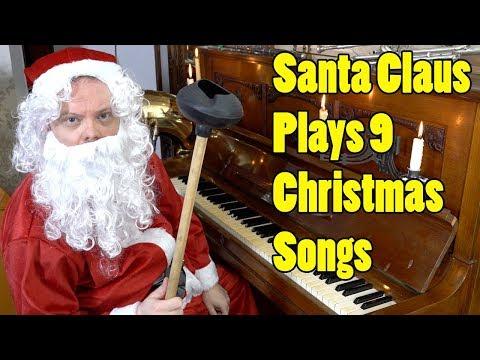 9 Christmas Songs Played by Santa Claus