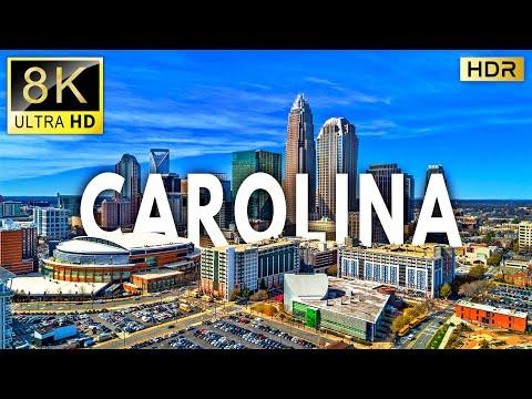 Carolina, USA 8K Ultra HD HDR 120 FPS - The United States of America  #Video