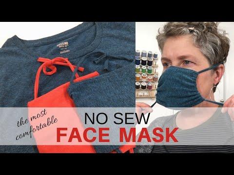 DIY Face Mask | NO SEW | Upcycled Tshirt | 5 Minutes