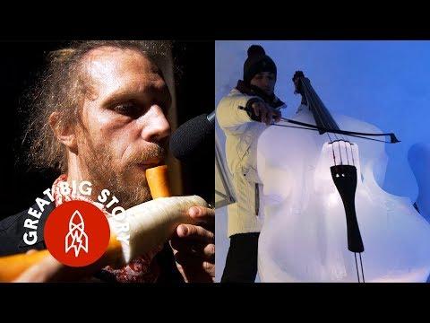 Making Instruments Out of Ice, Vegetables, and More