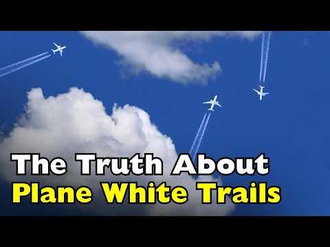 Why Do Planes Leave White Trails? #Video