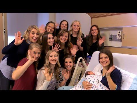 BYU Noteworthy Visits Maternity Ward...Singing Amazing Grace