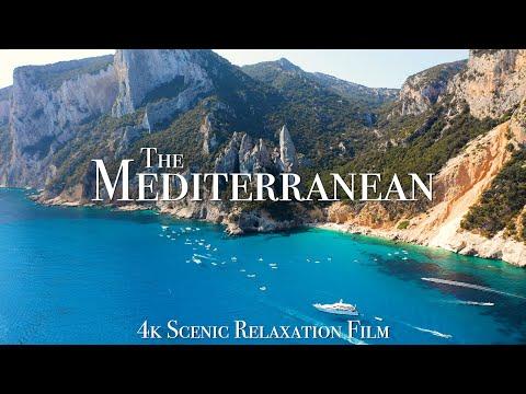 The Mediterranean 4K - Scenic Relaxation Film with Calming Music #Video
