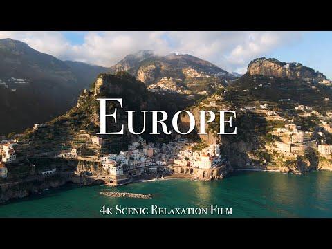 Europe 4K - Scenic Relaxation Film With Calming Music #Video
