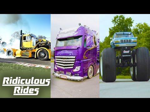 Mega Monster Trucks You Can't Ignore | RIDICULOUS RIDES #Video