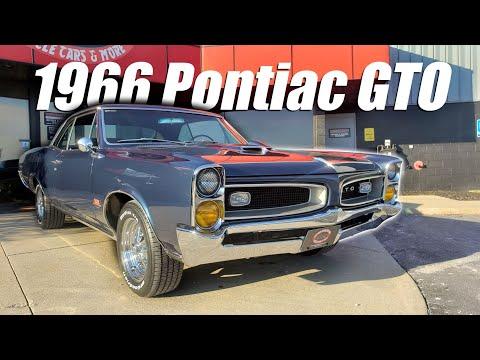 1966 Pontiac GTO For Sale Vanguard Motor Sales #Video