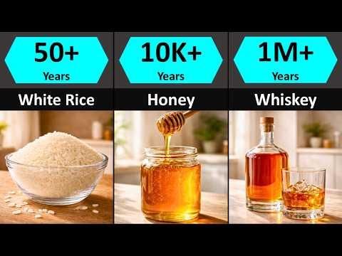 Foods That Never Expire (No Expiry Date Foods) #Video