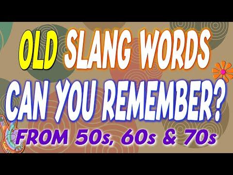 55 Old Slang Words From the 50s, 60s & 70s – Can You Remember Them? #Video