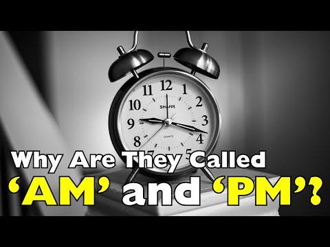 Why Do We Call It AM and PM? The Surprisingly Ancient Reason #Video