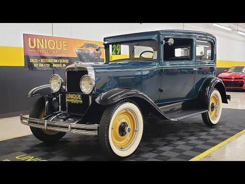 1929 Chevrolet AC International 2dr Sedan #Video