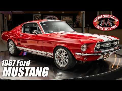 1967 Ford Mustang Fastback GTA Restomod #Video
